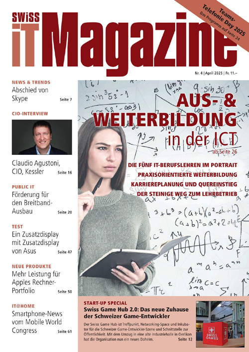Swiss IT Magazine Cover Ausgabe 202504