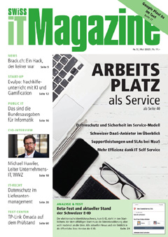 Swiss IT Magazine Cover Ausgabe 2025/itm_202505