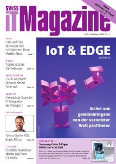 Swiss IT Magazine Cover Ausgabe 2025/itm_202507
