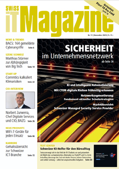 Swiss IT Magazine Cover Ausgabe 2025/itm_202511