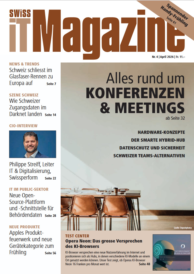 Swiss IT Magazine Cover Ausgabe 202604