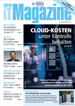 Swiss IT Magazine: Cover der Ausgabe 2026/06