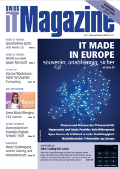 Swiss IT Magazine: Cover der Ausgabe 2026/07