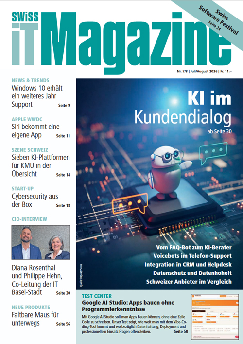 Swiss IT Magazine Cover Ausgabe 202607