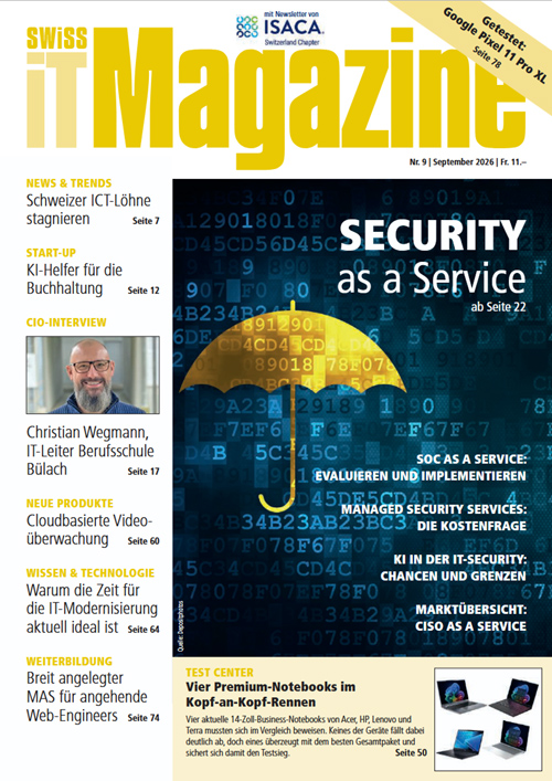 Swiss IT Magazine Cover Ausgabe 202609