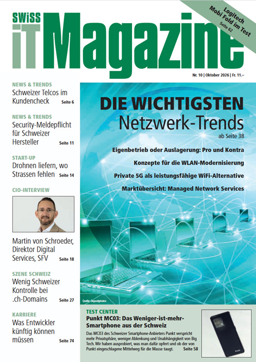 Swiss IT Magazine Cover Ausgabe 202610
