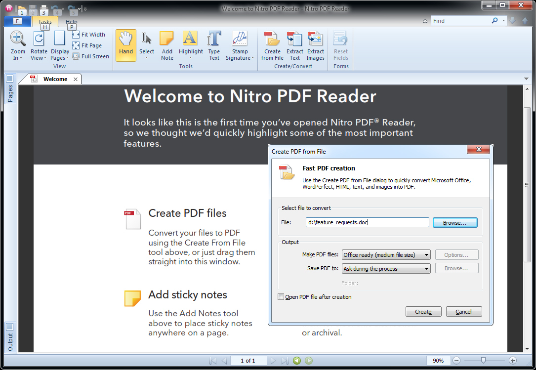 nitro pdf reader download