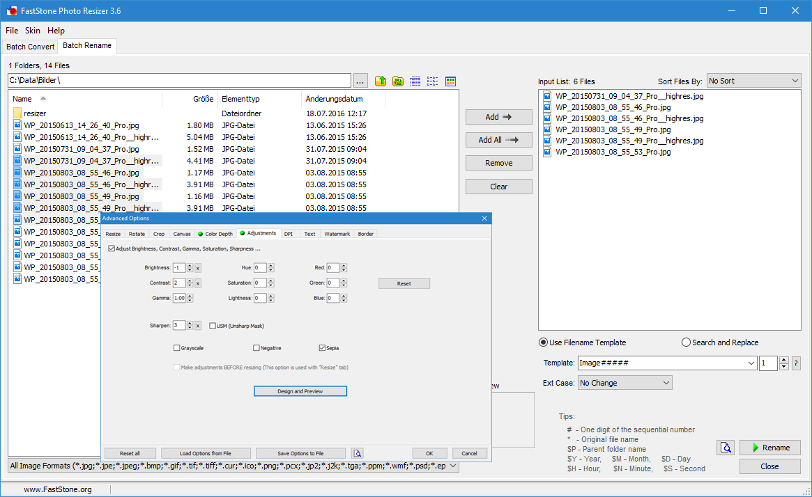 faststone photo resizer 3.8