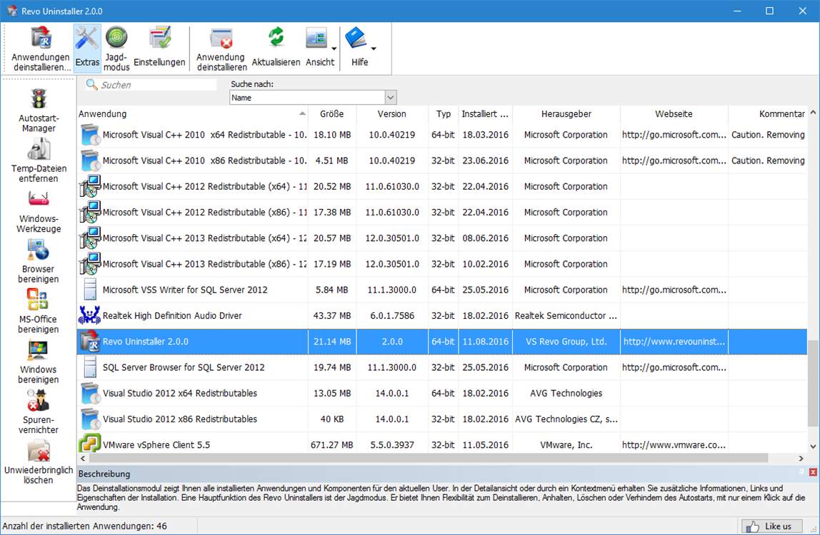Revo Uninstaller