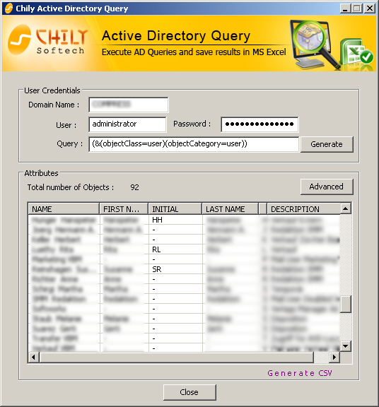 Lepide Active Directory Query.12.01