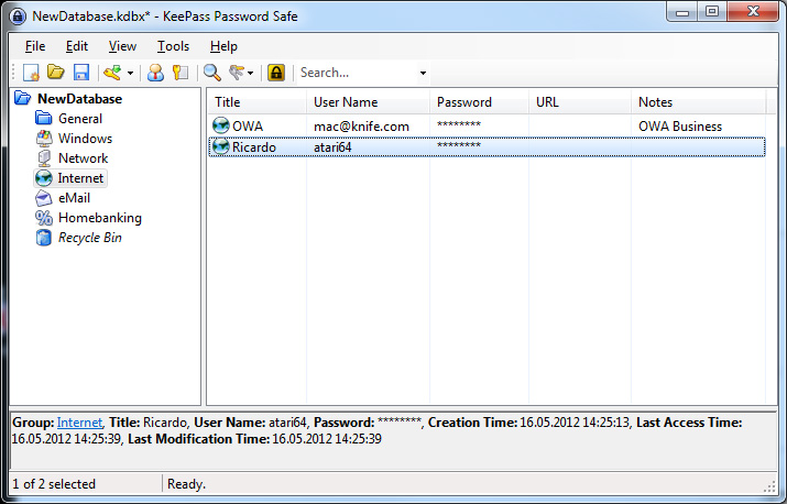 KeePass Password Safe