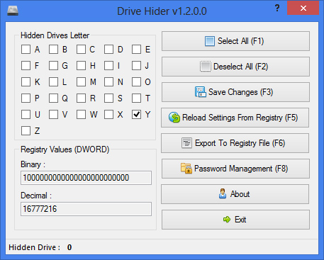 Drive Hider