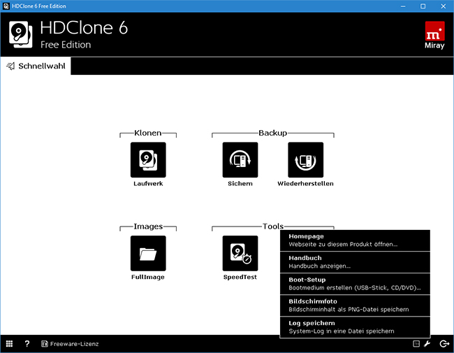 HDClone Free Edition