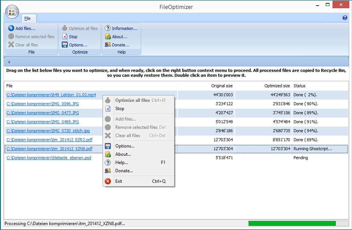 FileOptimizer