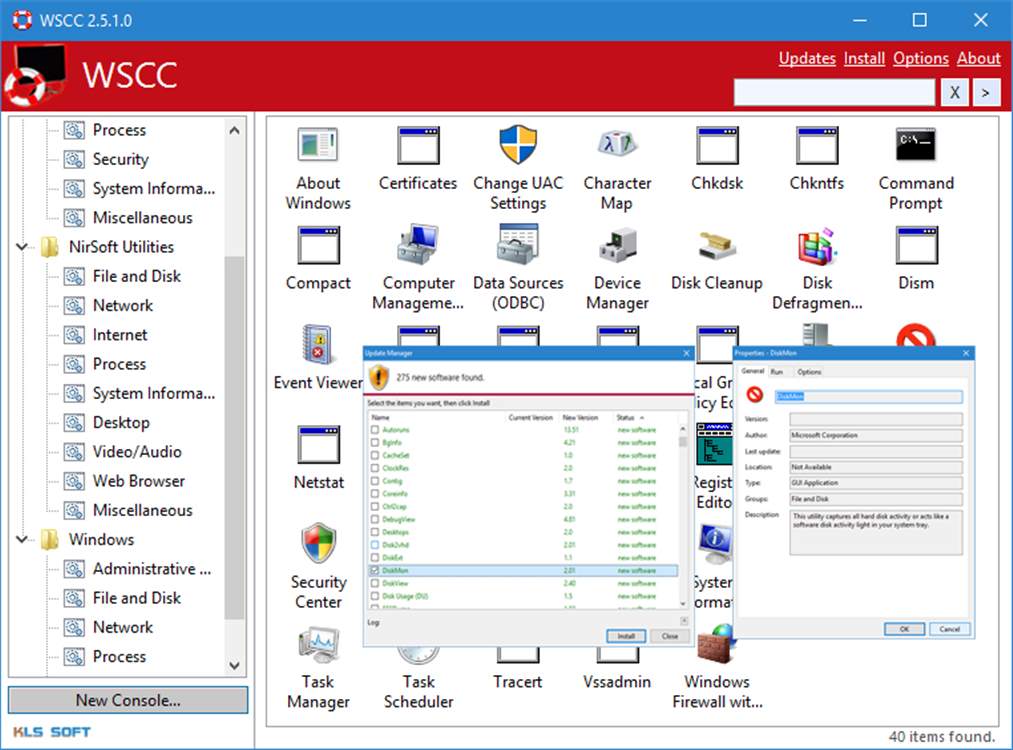 WSCC Windows System Control Center