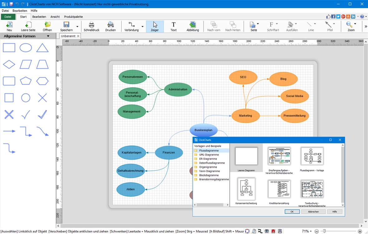 ClickCharts Free Flowchart