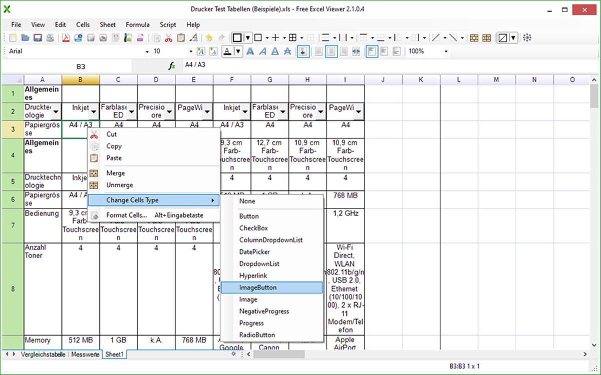 Free Excel Viewer