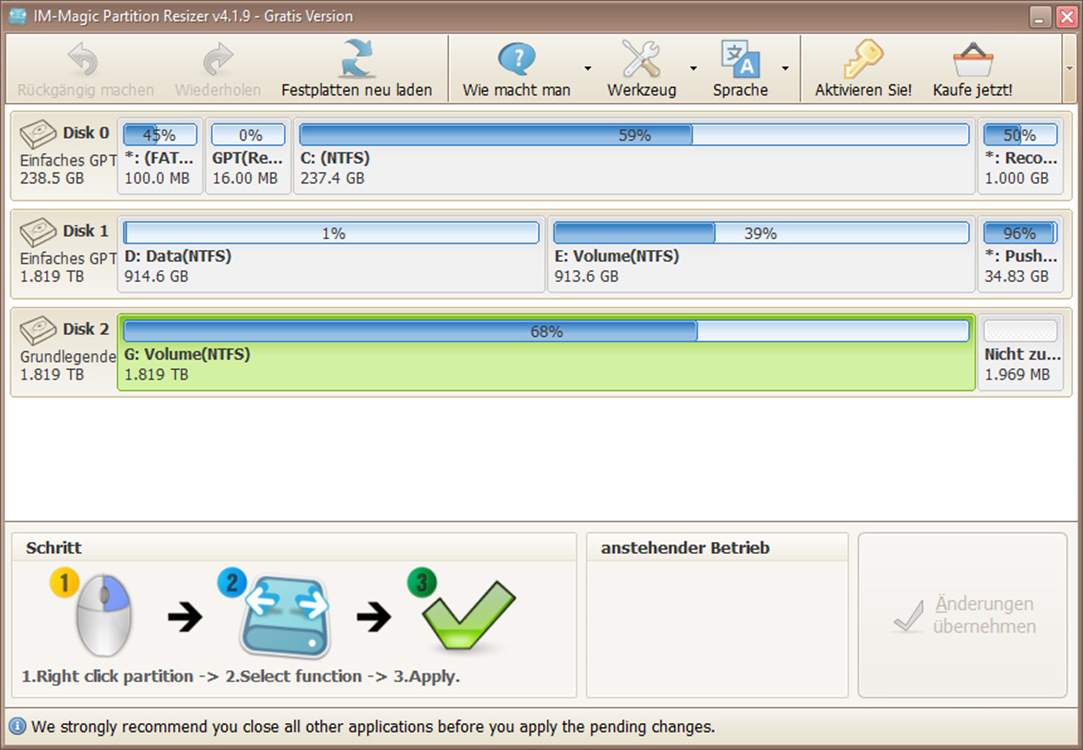 IM-Magic Partition Resizer