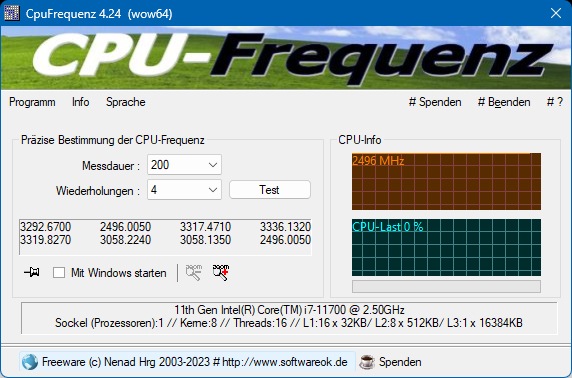 CPU-Frequenz