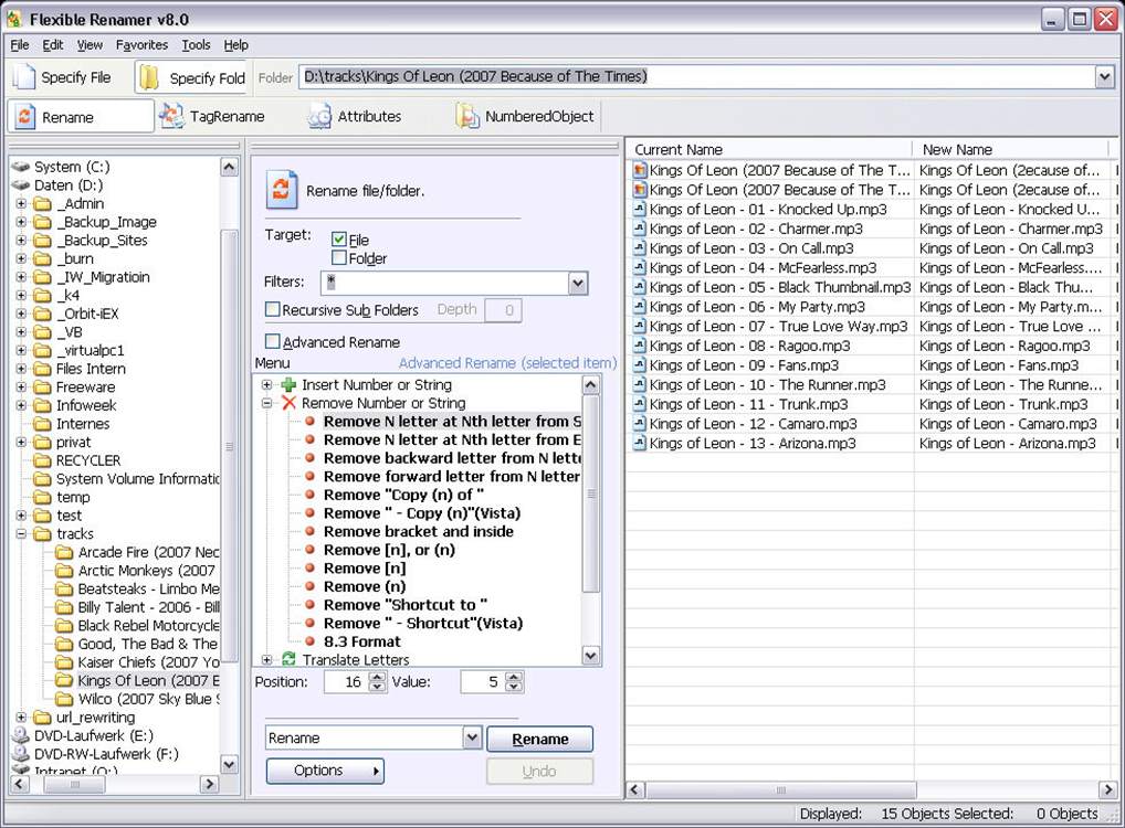 Flexible Renamer