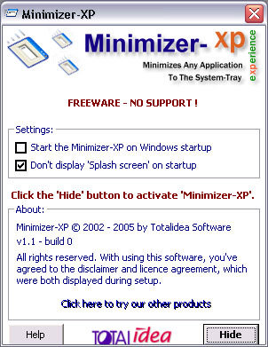Minimizer-XP