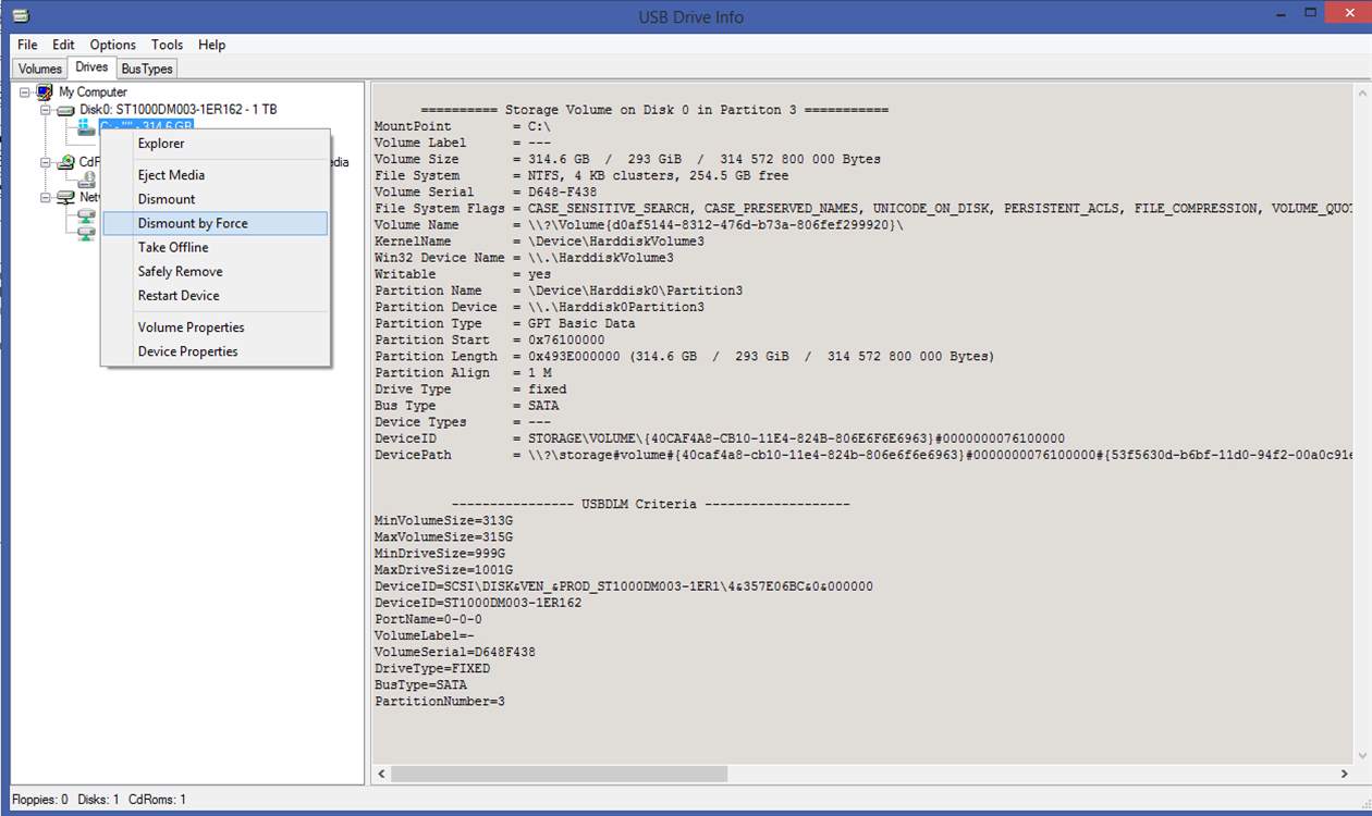 USB Drive Letter Manager