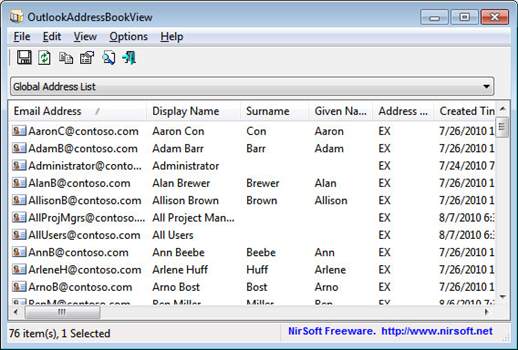 Outlook_Address_Book_View
