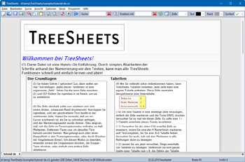 TreeSheets