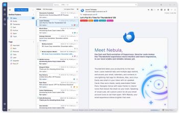 Thunderbird 128 Nebula verbessert den Code 'erheblich'