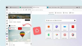 Vivaldis Web Panels unterstützen Chrome-Erweiterungen