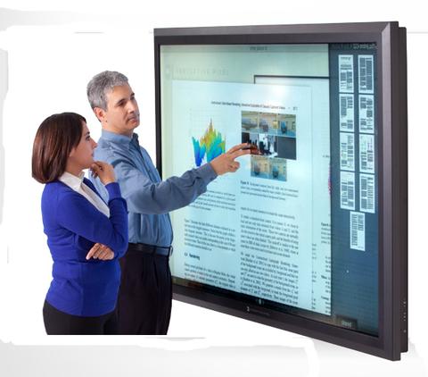 Rekordverdächtig: 82-Zoll-Display mit Multitouch