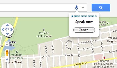Sprachsteuerung für Google Maps
