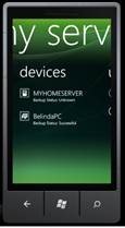 Windows Phone 7 versteht sich mit Windows Home Server 2011