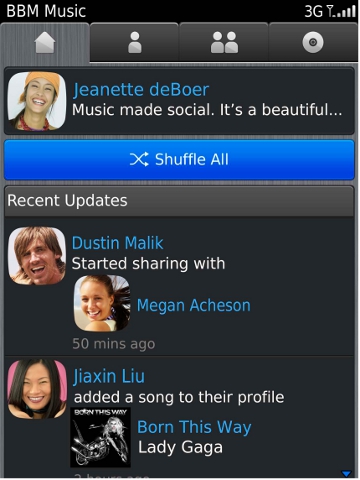 Blackberry schiesst BBM Music ab