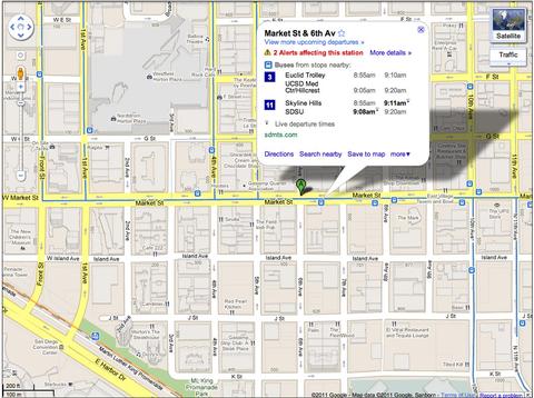 Google Maps liefert Echtzeit-Verkehrsinfos 
