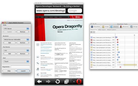 Opera mit neuem Mobile-Emulator