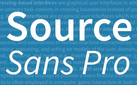 Adobe veröffentlicht den ersten Open-Source-Font