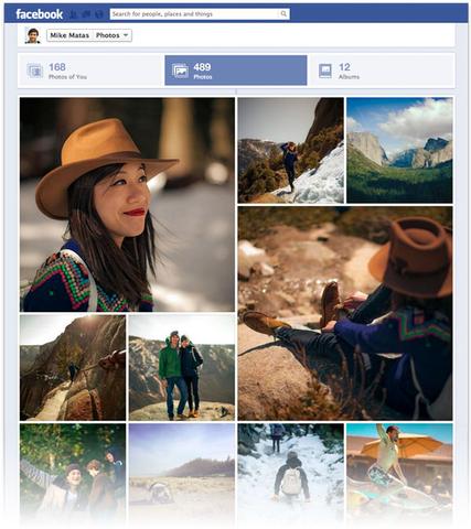 Facebook mit neuer Fotoansicht und tieferer Bing-Integration