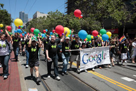 Google setzt sich für Homosexuelle ein