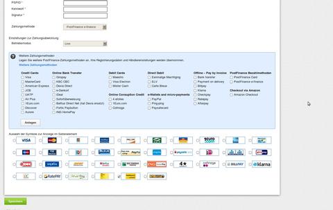 Hostpoint integriert Postfinance in Webshop-Angebot