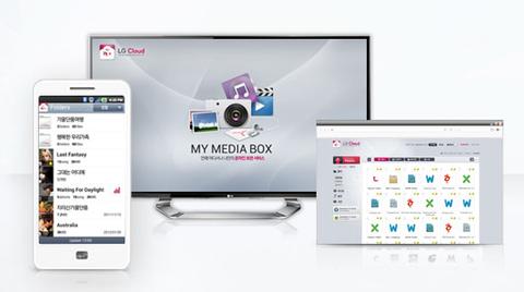 LG startet Cloud-Dienst für seine Multimedia-Geräte
