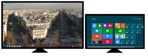 Verbesserter Multi-Monitor-Support in Windows 8