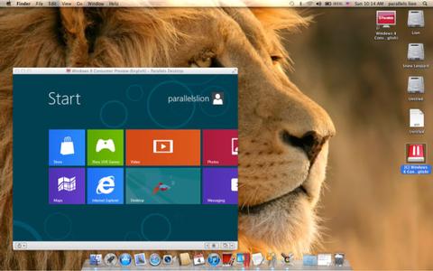 Windows 8 auf Mac und iPad