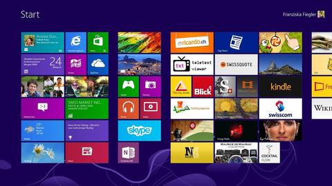 Windows 8 mit über 8 Prozent Marktanteil