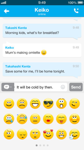 Update für Skype für iOS