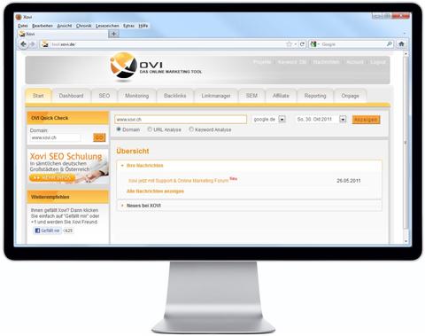 Online-Marketing-Tool Xovi kommt in die Schweiz