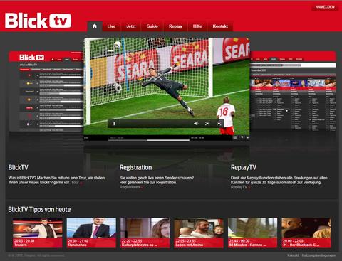 Ringier lanciert Web-TV-Angebot BlickTV