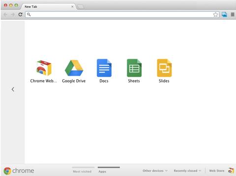 Google lanciert die Chrome-Apps Docs, Sheets und Slides