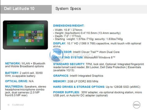 Details zu Windows-8-Tablet durchgesickert