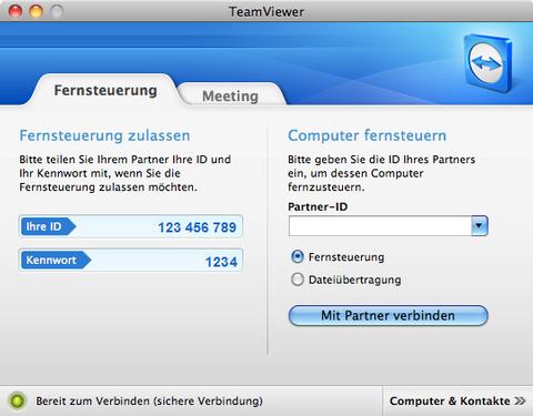 Teamviewer 7 für Mac erschienen